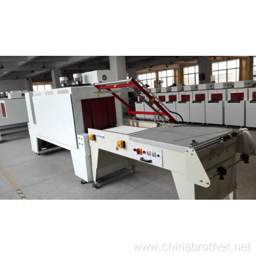 Brother automatic Carton Bottle Box Shrink Wrapping Machine With Film Plastic Packaging l Bar Cutting Sealer